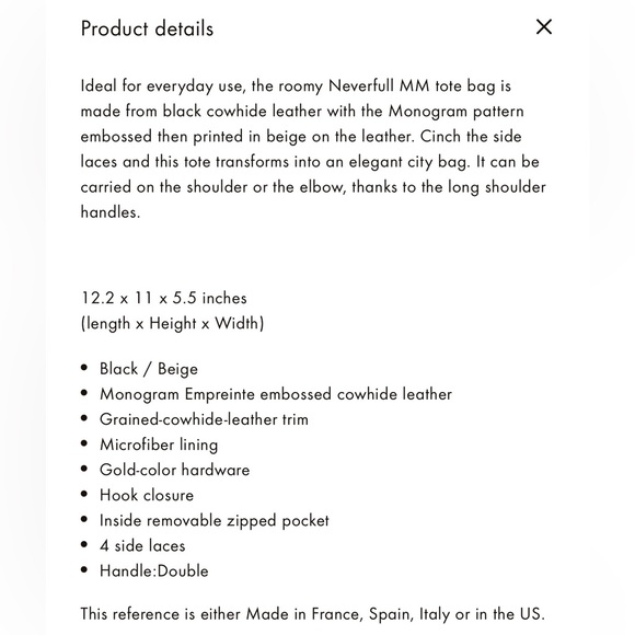 Louis Vuitton Neverfull MM - Picture 2 of 7